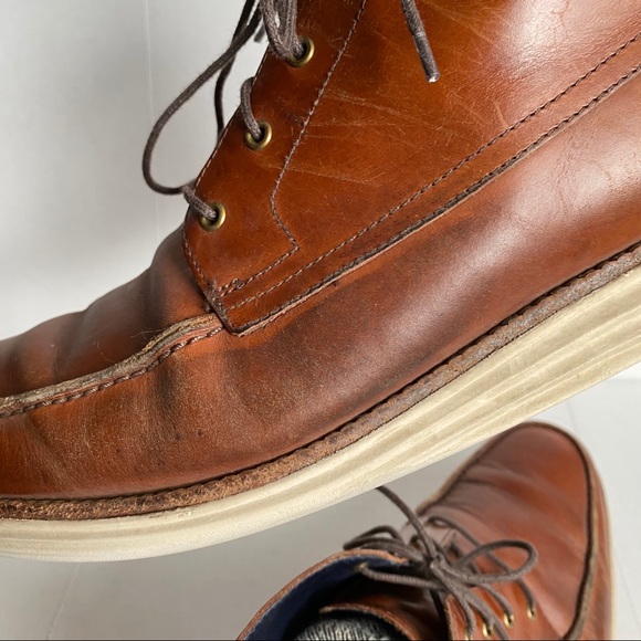Cole Haan Lunagrand Leather Chukka Boots - Picture 13 of 16